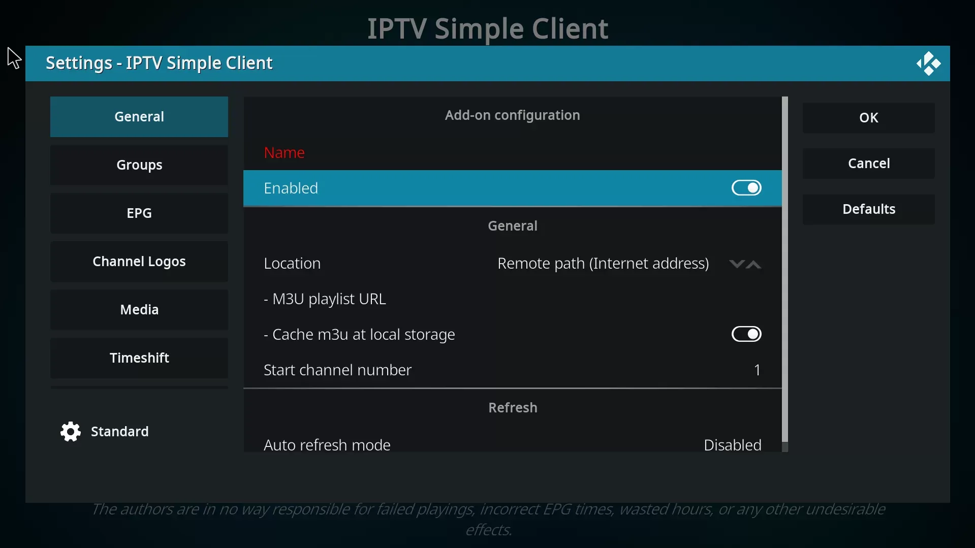 iptv KODI